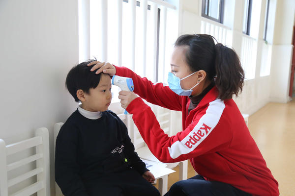 新建幼儿园开展疫情防控应急演练活动