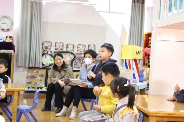 金水区新建幼儿园迎接责任督学进行保育教育质量评估