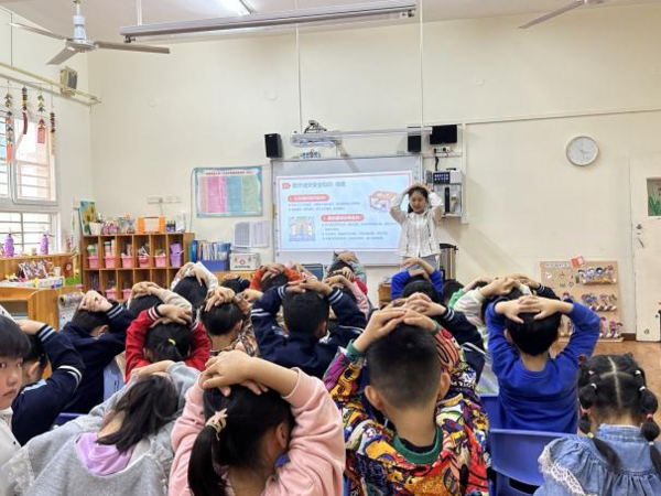 郑州市金水区新建幼儿园开展防灾减灾主题教育活动