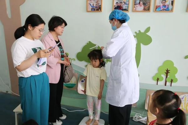 幼儿健康 保驾护航——金水区新建幼儿园开展“六一”健康体检