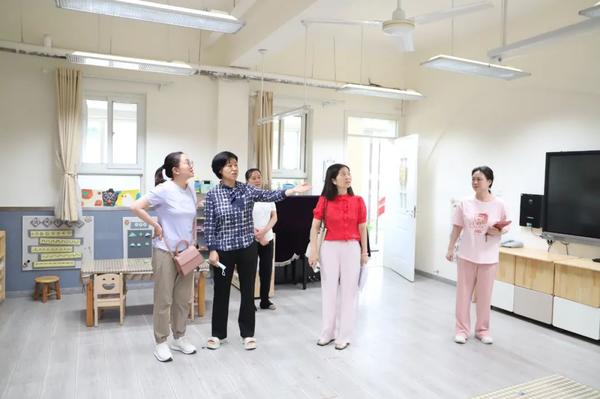 金水区新建幼儿园迎接2023公办幼儿园年度检查工作