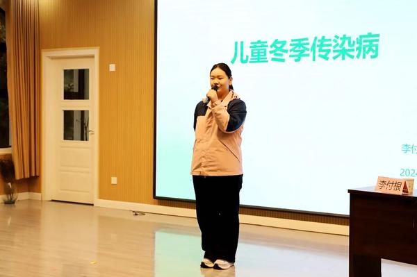 科学预防 呵护成长--金水区新建幼儿园开展儿童冬季传染病知识讲座